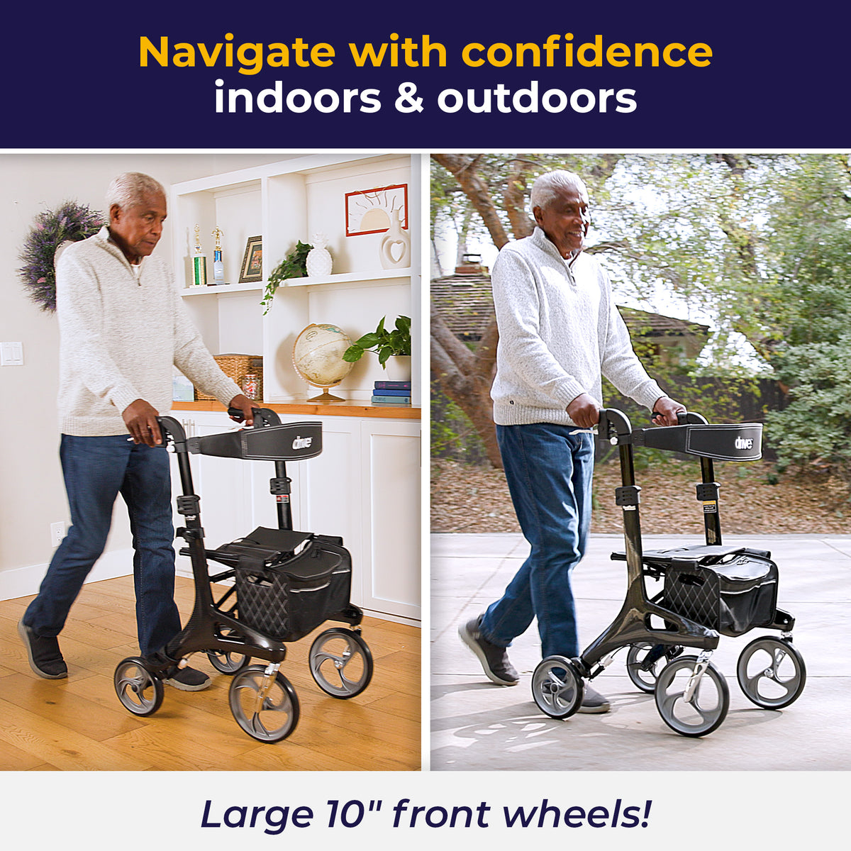 Nitro® Elite CF, Carbon Fiber Rollator