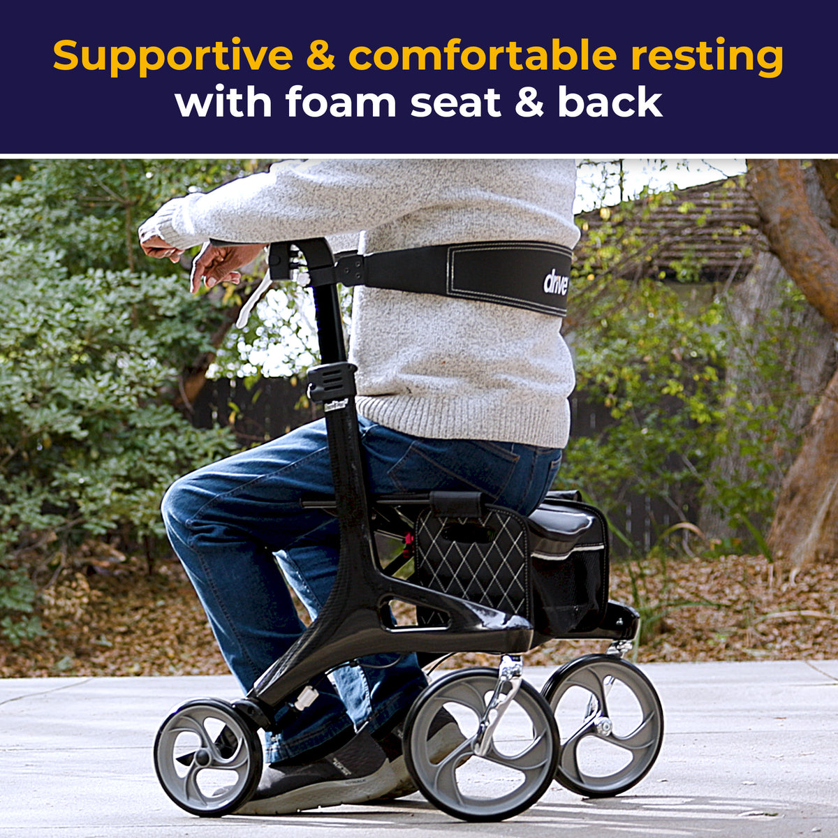 Nitro® Elite CF, Carbon Fiber Rollator